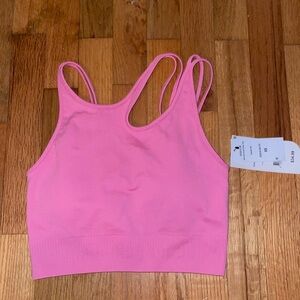 Barbie pink sports bra
